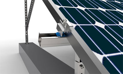 Solar PV support forming machine