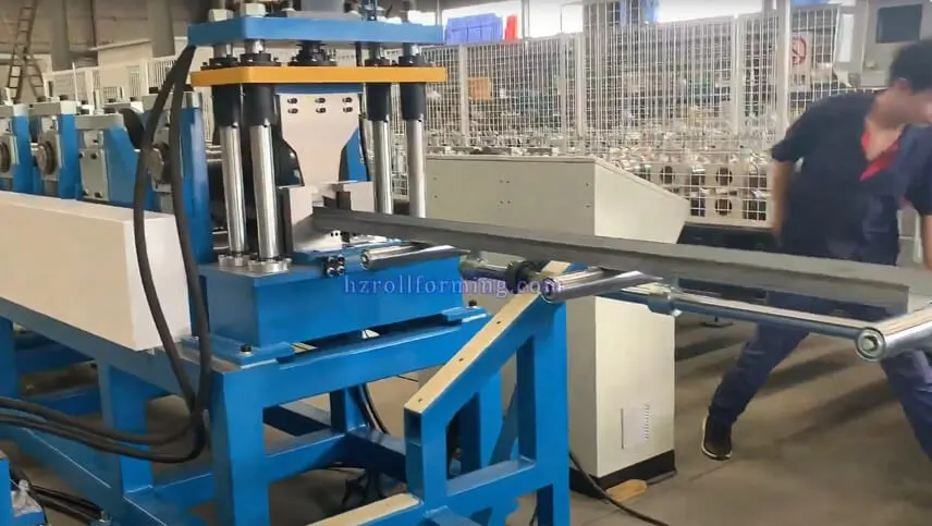 C Purlin Machine + Automatically Stacking System