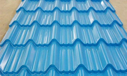 Sample Colored Tiles By Metal Roofing Tile Former Factory In China