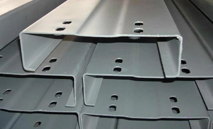 Panels Processed By Semi-Auto C/Z Purlin Roll Forming Machine Manufacturer In China