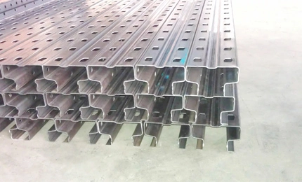 Panels By Heavy Duty Shelf Column Roll Forming Machine In China