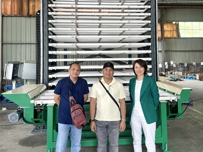 Vertical Stacker Assed the Acceptance Test with the Philippines Clients