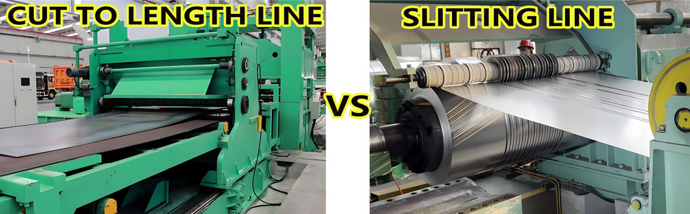 Difference between Slitting Machine and Cut to Length Line